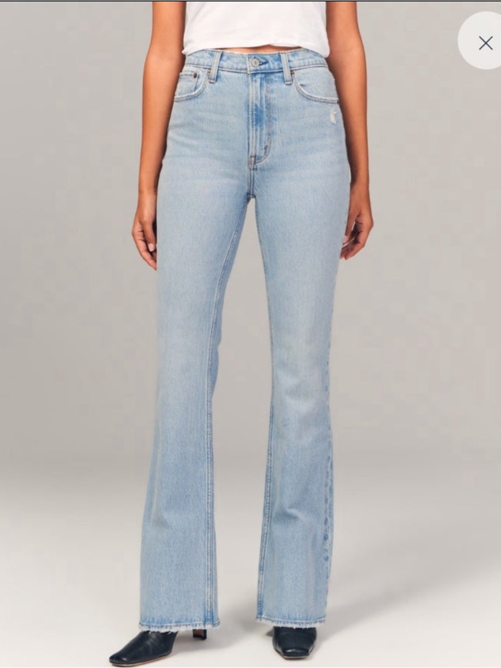 Abercrombie and Fitch Vintage Flare High Rise